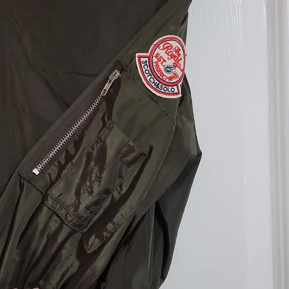 Patch work bomber jacket - Picture 5 of 8